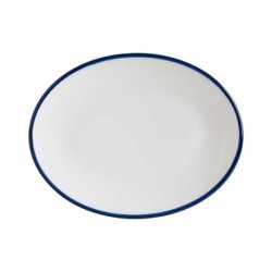 Bandeja Oval Moove Topacio 20X15.5X2Cm