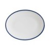 Bandeja Oval Moove Topacio 20X15.5X2Cm