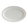 Bandeja Oval Albus 28X18X2Cm