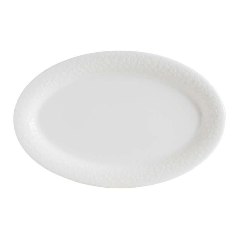Bandeja Oval Albus Porteño 28X18X2Cm