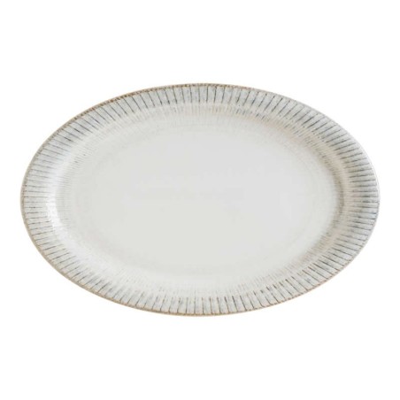 Bandeja Oval Albus Galata 22X14X2Cm