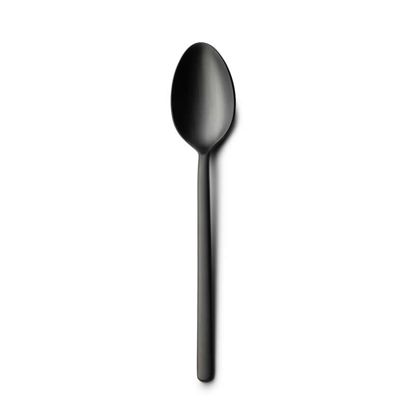 #-48-Cuchillo Postre Nature 13/0 Mate Negro
