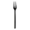 #-96-Tenedor Lunch Nature 18/0 Mate Negro