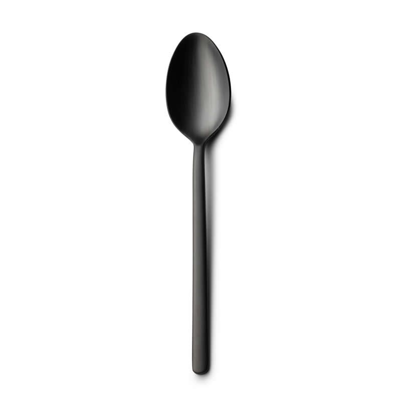 #-96-Cuchara Moka Nature 18/0 Mate Negro
