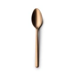 #-48-Cuchara Postre Nature 18/0 Mate Cobre