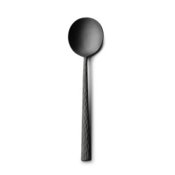 #-48-Cuchara Mesa Kyoshi 18/0 Vintage Negro