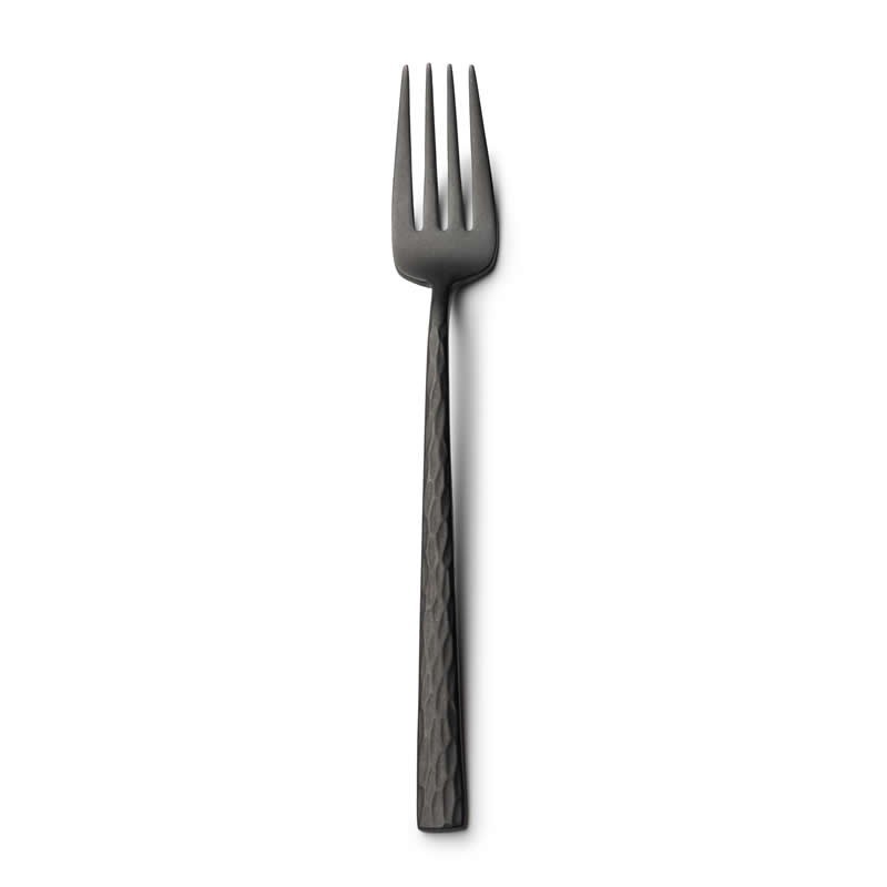 #-48-Tenedor Mesa Kyoshi 18/0 Vintage Negro