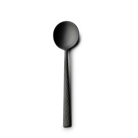 #-96-Cuchara Cafe Kyoshi 18/0 Vintage Negro