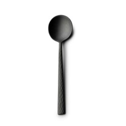 #-96-Cuchara Moka Kyoshi 18/0 Vintage Negro