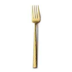 #-48-Tenedor Mesa Kyoshi 18/0 Vintage Dorado