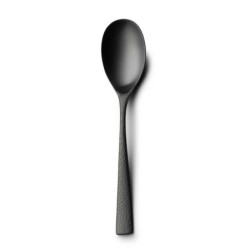#-48-Cuchara Mesa Mercury 18/0 Mate Negro