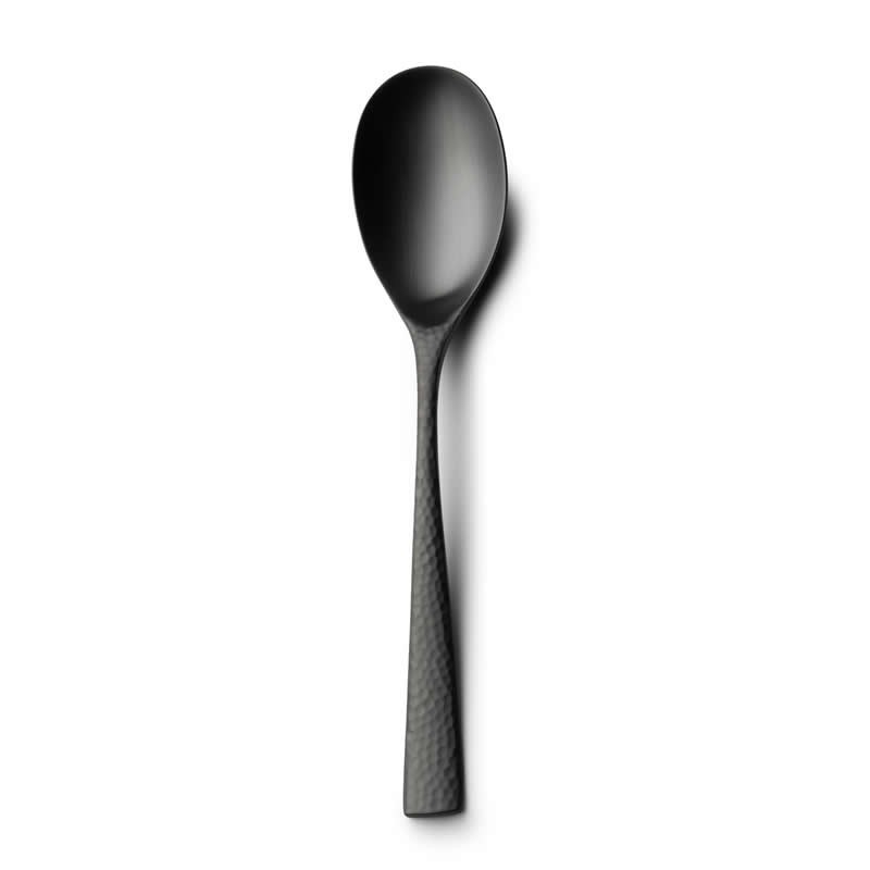 #-48-Cuchara Mesa Mercury 18/0 Mate Negro