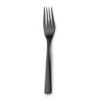 #-48-Tenedor Postre Mercury 18/0 Mate Negro