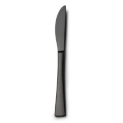 #-48-Cuchillo Postre Mercury 13/0 Mate Negro