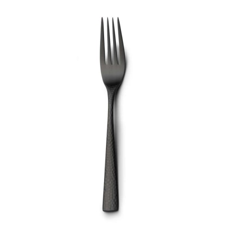 #-96-Tenedor Lunch Mercury 18/0 Mate Negro