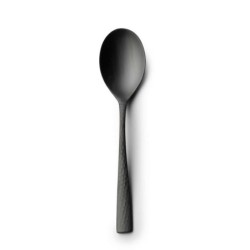 #-96-Cuchara Moka Mercury 18/0 Mate Negro
