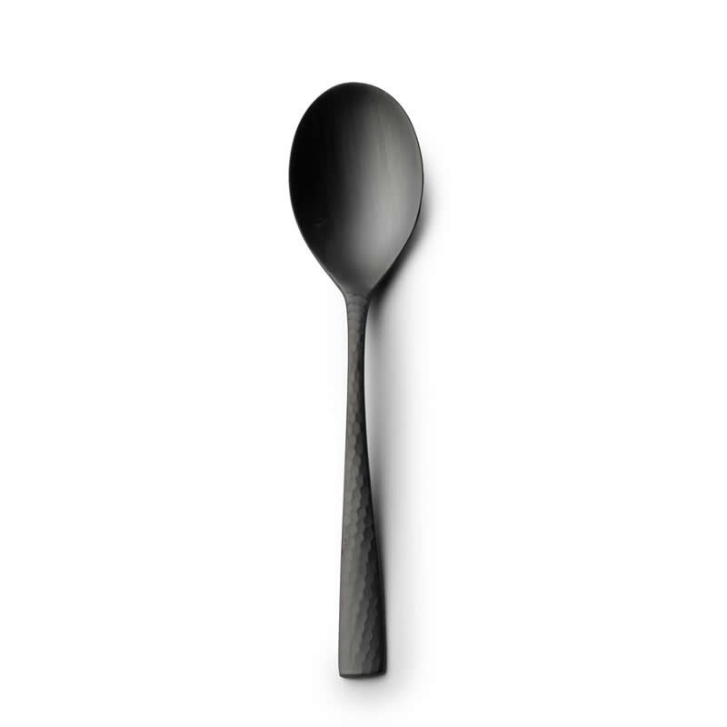 #-96-Cuchara Moka Mercury 18/0 Mate Negro
