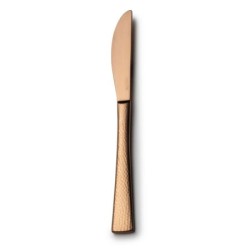 #-48-Cuchillo Postre Mercury 13/0 Mate Cobre