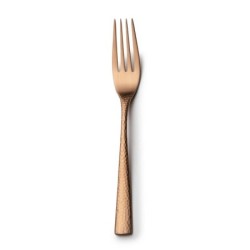 #-96-Tenedor Lunch Mercury 18/0 Mate Cobre