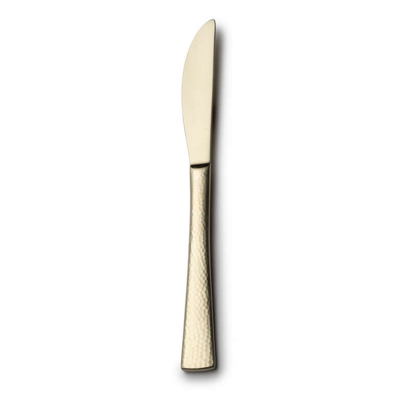 #-48-Cuchillo Postre Mercury 13/0 Mate Champagne