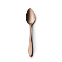 #-48-Cuchara Postre Alejandria 18/0 Vintage Cobre