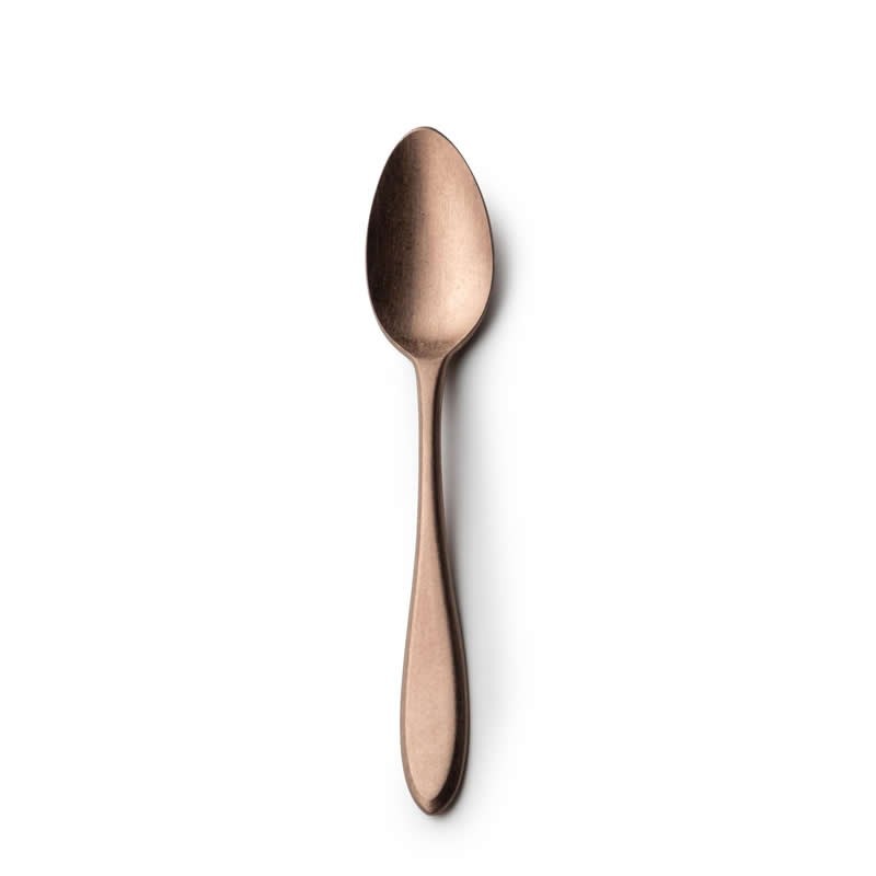#-96-Cuchara Moka Alejandria 18/0 Vintage Cobre