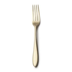 #-48-Tenedor Mesa Alejandria18/0Vintage Champagne