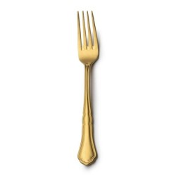 #-96-Tenedor Lunch Florencia 18/0 Vintage Dorado