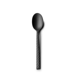 #-48-Cuchara Postre Olive 18/0 Mate Negro