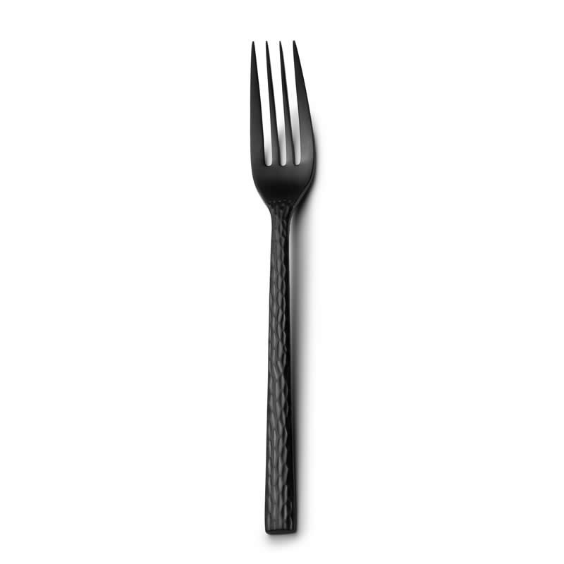 #-48-Tenedor Postre Olive 18/0 Mate Negro