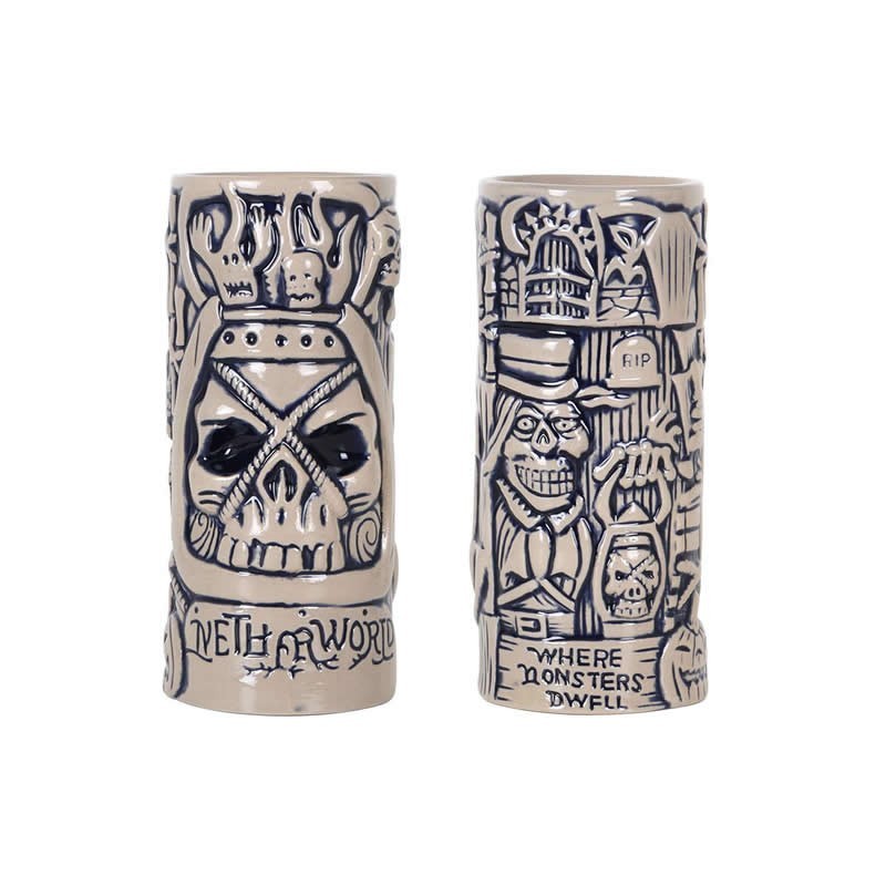 #-24- Tiki Monster Ø7.5X17Cm / 45Cl