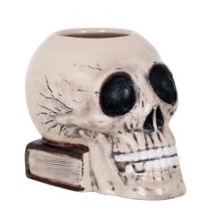 #-16- Tiki Skull 14X9X12Cm / 70Cl