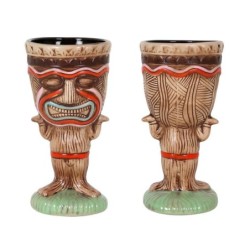 #-24- Tiki Kichwa Ø8,5X16,5Cm 27Cl