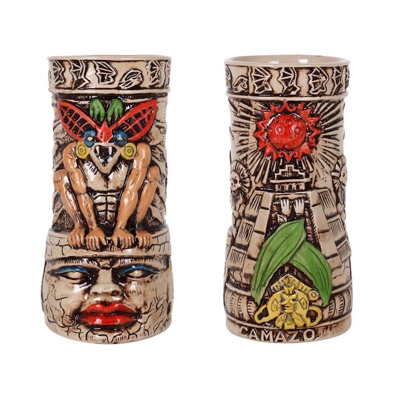 #-24- Tiki Camazot 10X10X19Cm 70Cl