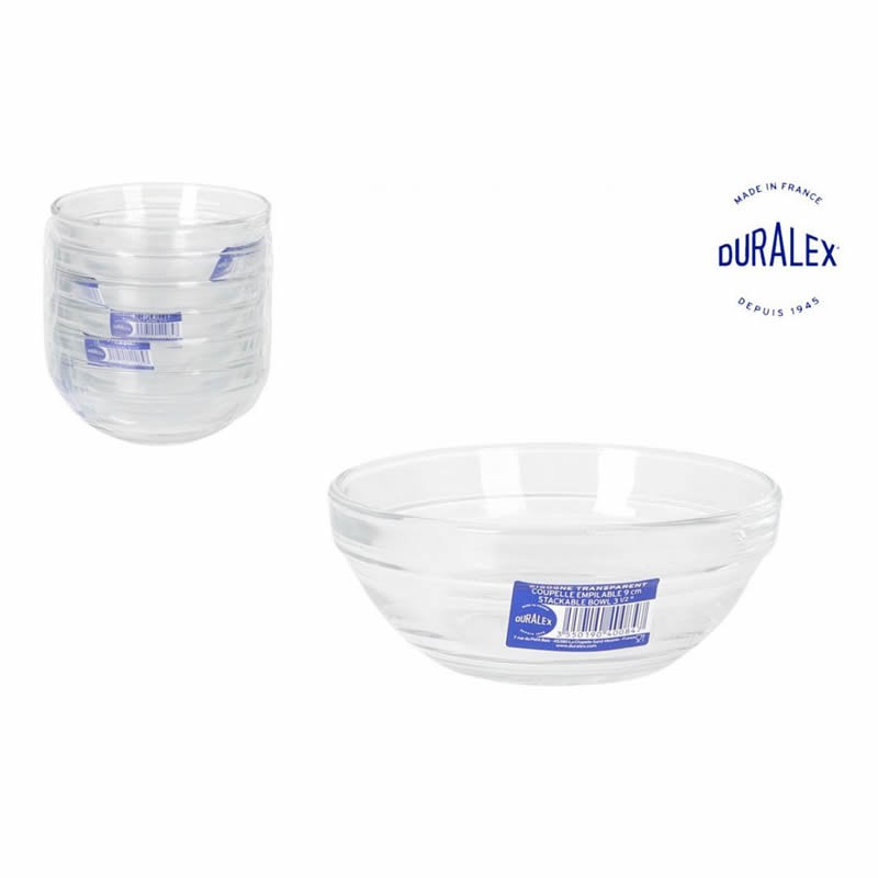 (F) Bowl 125Cc-9X3.65Cm Apilable Trans.Red