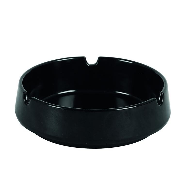 Cenicero  Ø9X2.5 Cm Negro