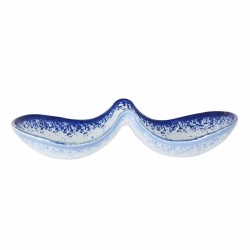 Bowl Doble Cobalto 11X25X4Cm (5Mm)
