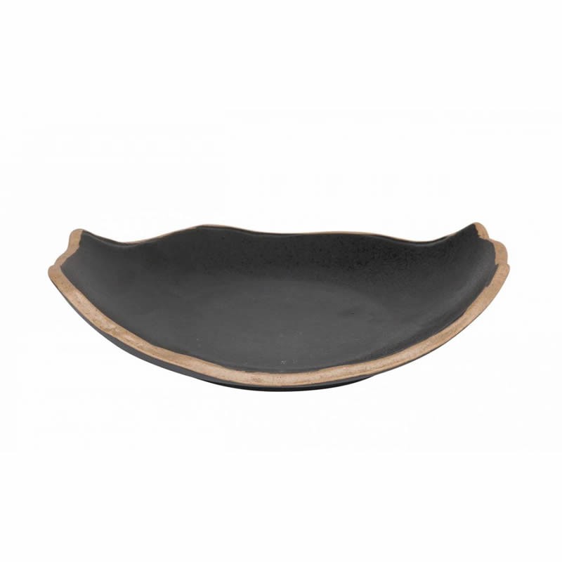 #-16- Plato Oval Stoneware 24X19X5Cm