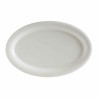 Bandeja Oval Albus 32X21X2Cm