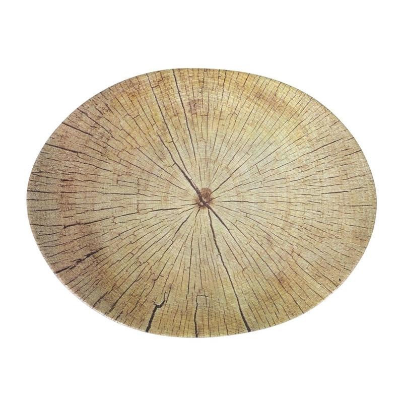 # -12- Bandeja Oval St Tree 31X24X2,5Cm