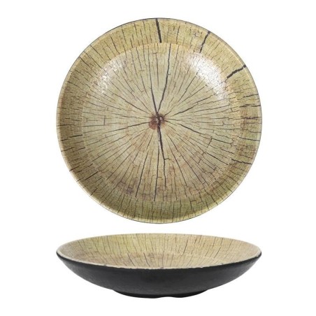 # -12- Plato Hondo Korio Tree 23X4.5Cm