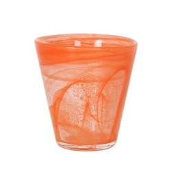 Vaso Agua Sirtaky Naranja 28Cl 9.5X10Cm