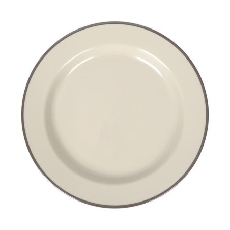 Plato Llano Sotavento Marron 28X2.5Cm