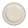 Plato Llano Sotavento Marron 28X2.5Cm