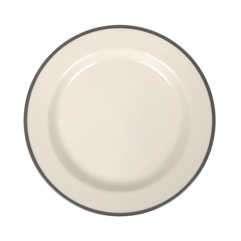 Plato Llano Sotavento Marron 23X2.5Cm