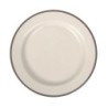 Plato Postre Sotavento Marron 20X2.5Cm