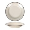 Plato Hondo Sotavento Marron 22X3.5Cm