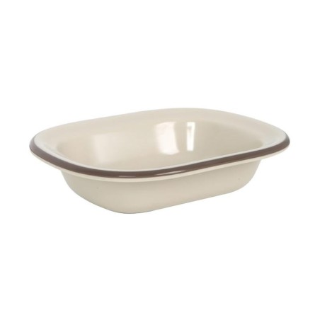 Bowl Rectangular Sotavento Marron 16X12Cm