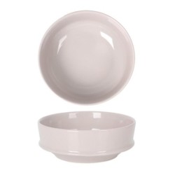 Bowl Apilable Bambola Pink Beige Ø16X6Cm 75Cl
