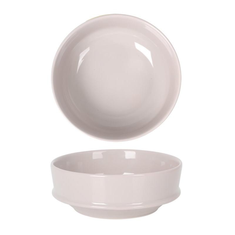Bowl Apilable Bambola Pink Beige Ø16X6Cm 75Cl